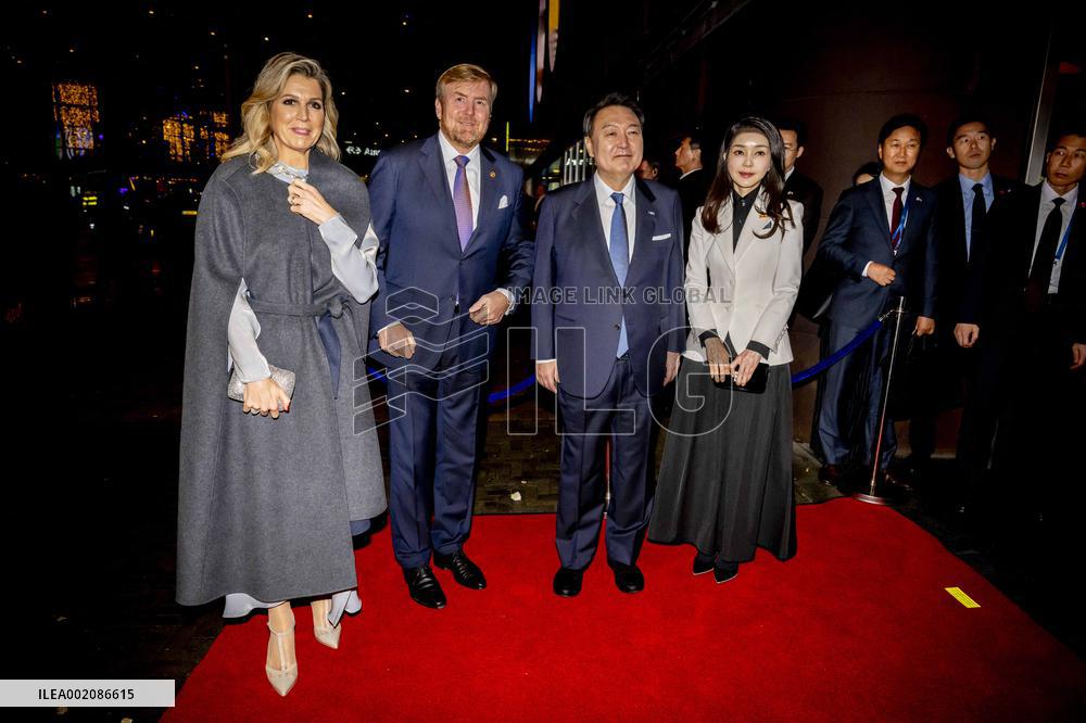 State Visit President Yoon To The Netherlands