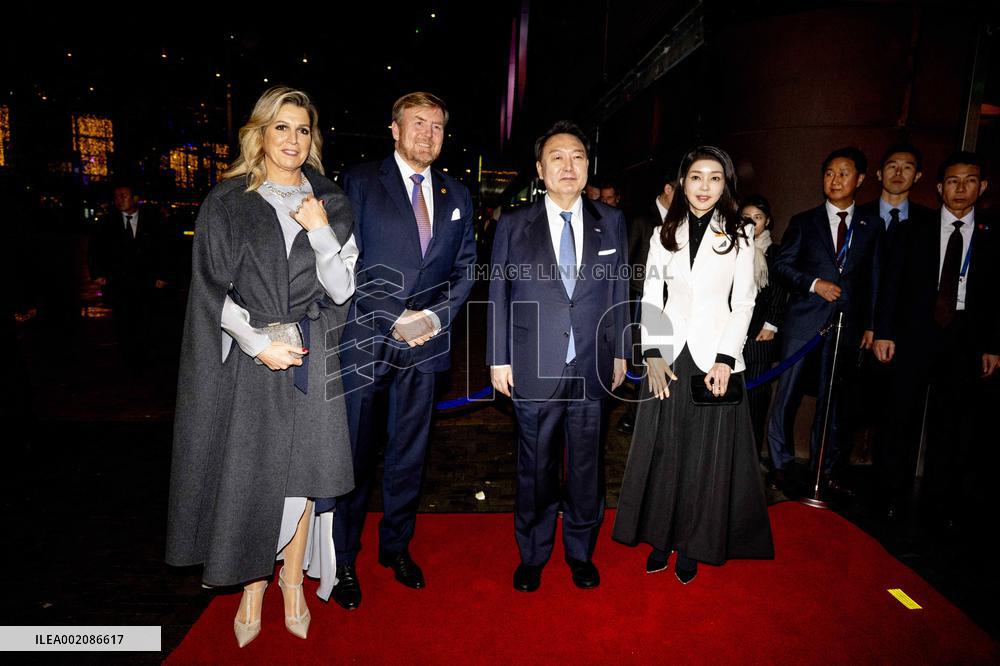 State Visit President Yoon To The Netherlands
