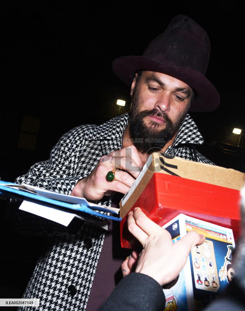 Jason Momoa Signs For Fans - NYC