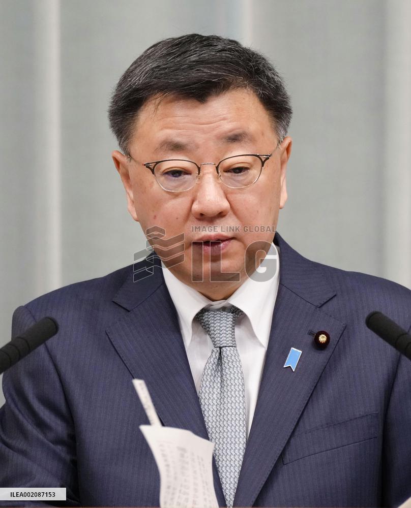 Japan's top government spokesman resigns