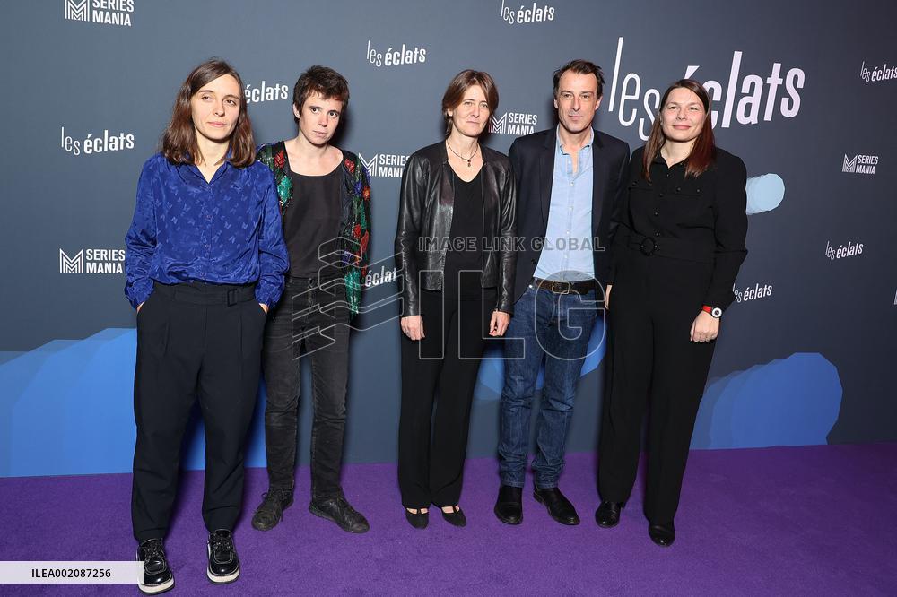 Les Eclats By Series Mania Photocall At La Gaite Lyrique