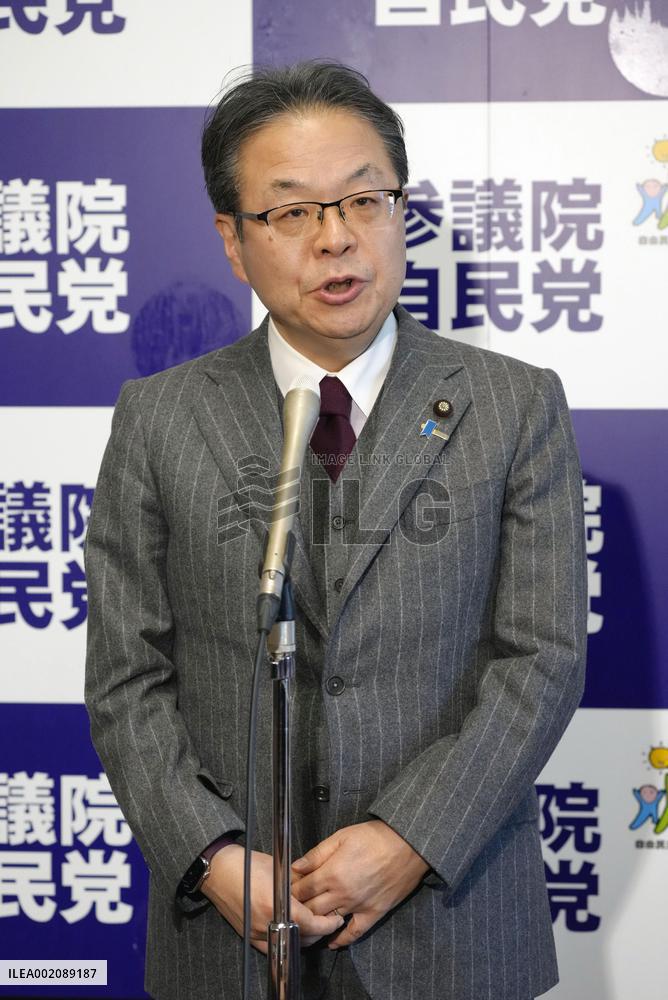 Seko, secretary general of LDP in upper house