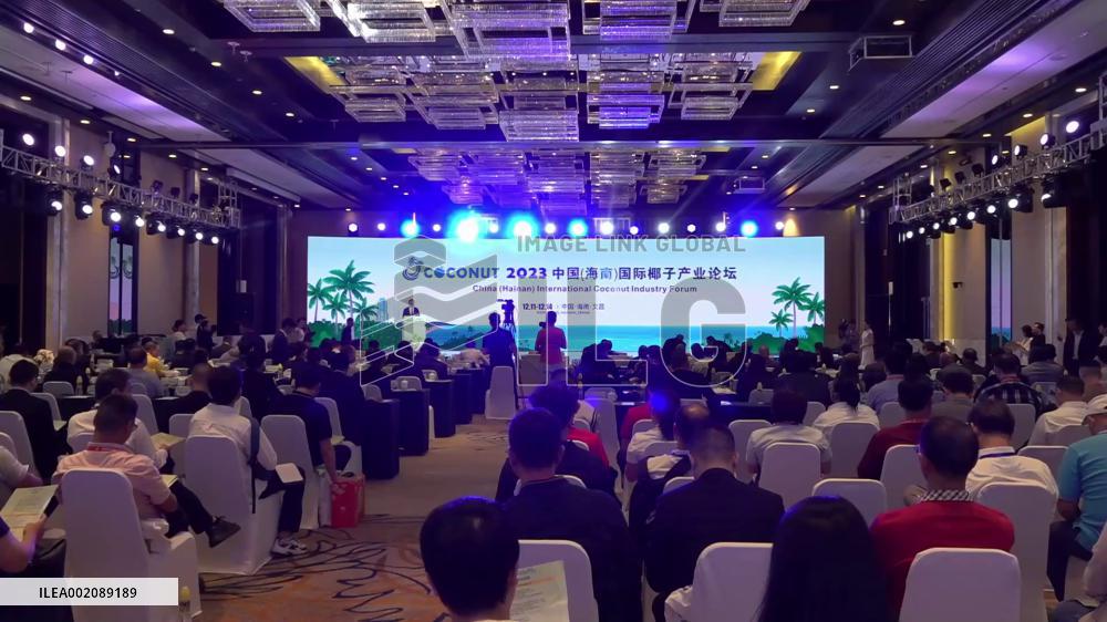 Int'l coconut industry forum concludes in south China's Hainan