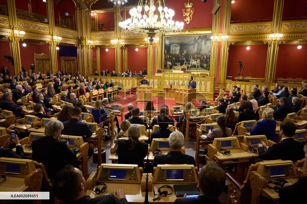 Zelensky Meets Nordic Leaders - Oslo