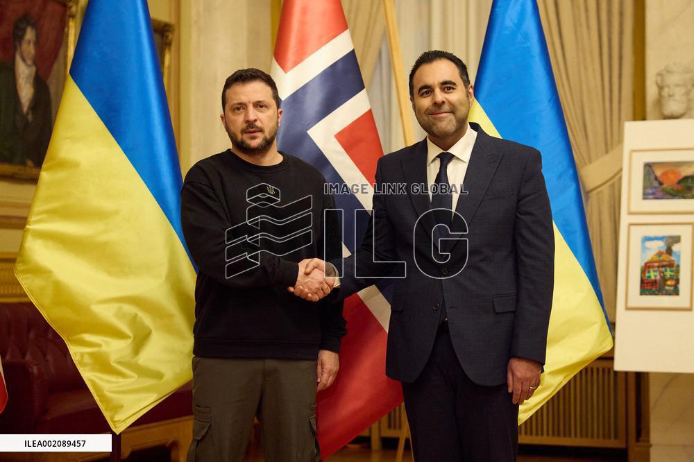 Zelensky Meets Nordic Leaders - Oslo