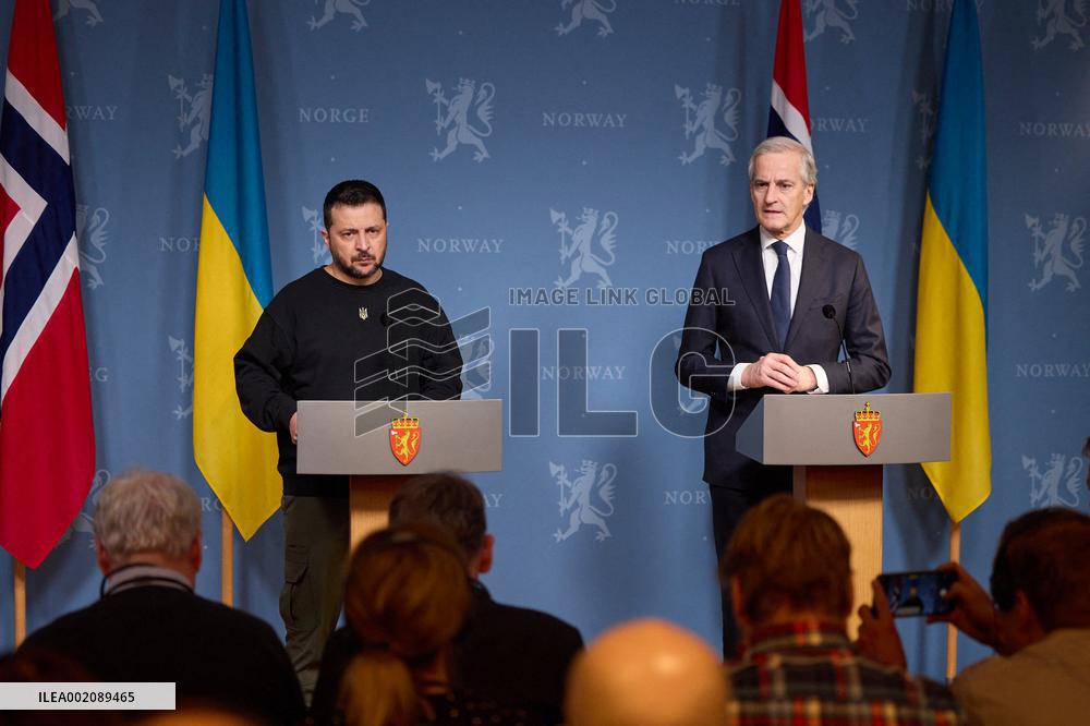 Zelensky Meets Nordic Leaders - Oslo