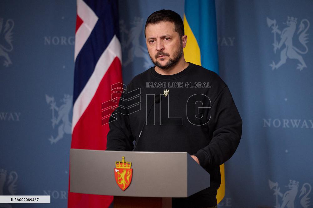 Zelensky Meets Nordic Leaders - Oslo