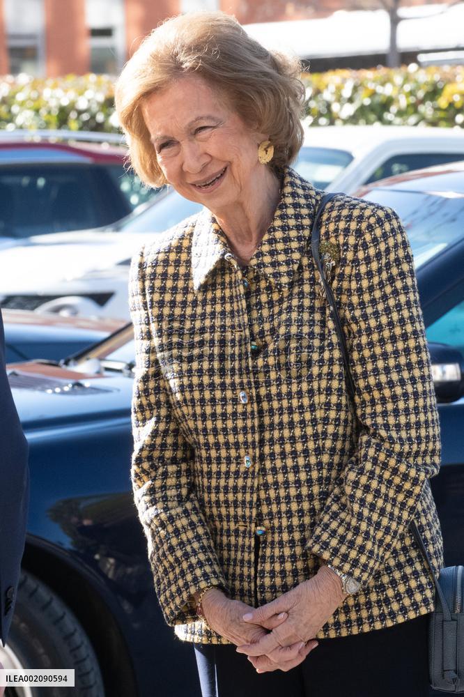 Queen Sofia At ALS Project Ceremony - Madrid