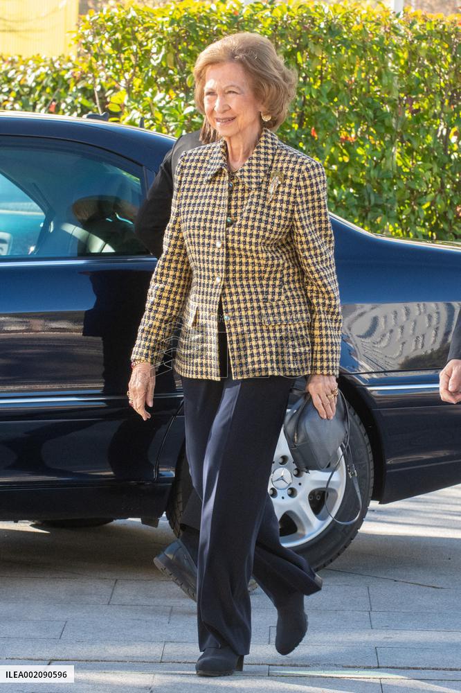 Queen Sofia At ALS Project Ceremony - Madrid