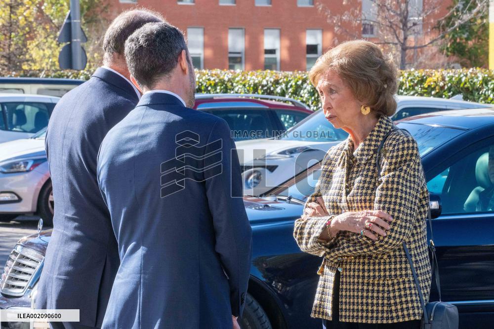 Queen Sofia At ALS Project Ceremony - Madrid