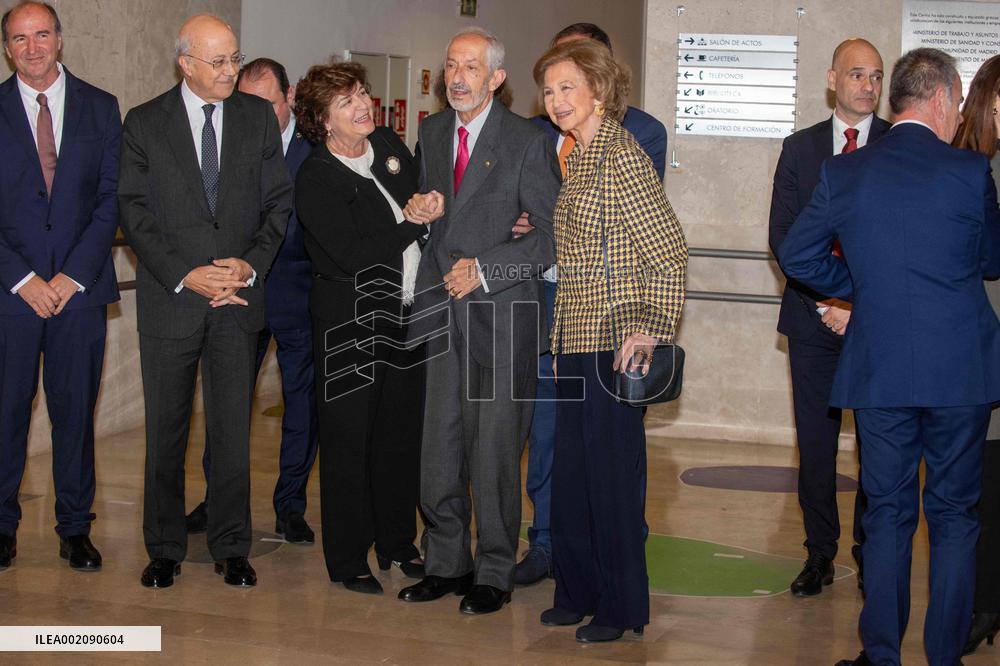 Queen Sofia At ALS Project Ceremony - Madrid