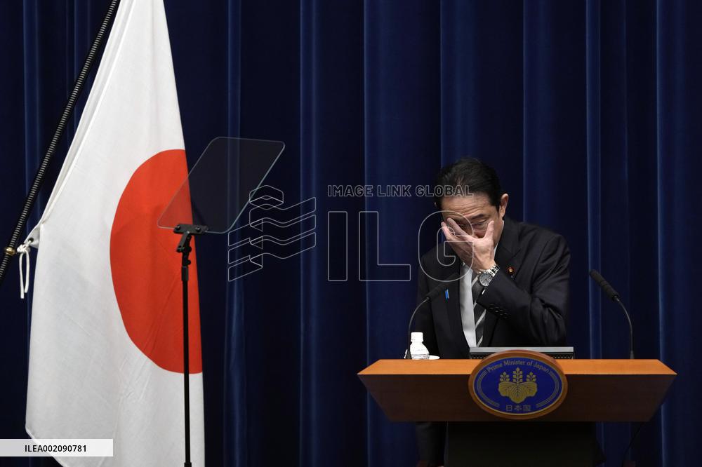 JAPAN-TOKYO-KISHIDA-CABINET MINISTERS-OUSTING