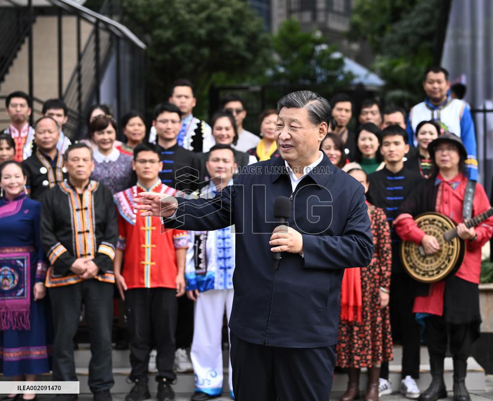 CHINA-GUANGXI-NANNING-XI JINPING-INSPECTION (CN)