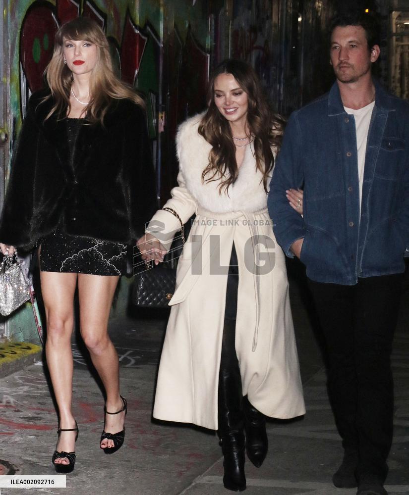 Taylor Swift Celebrates 34th Birthday - NYC