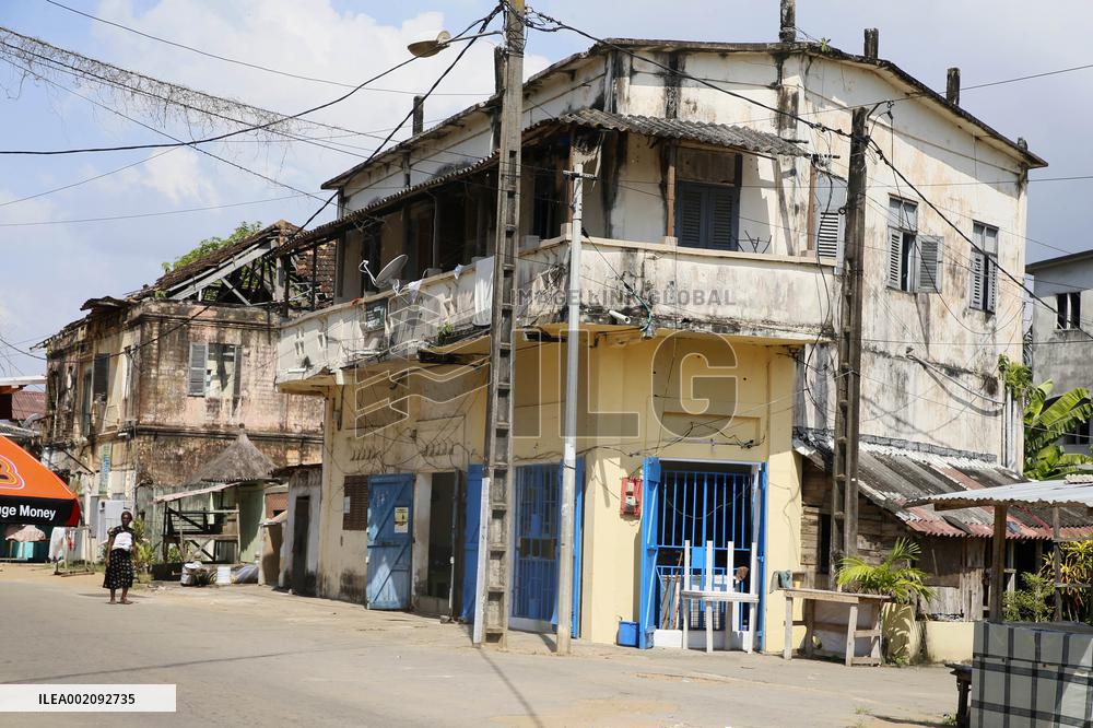 COTE D'IVOIRE-GRAND-BASSAM-VIEW