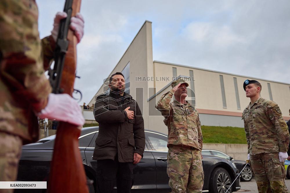 Zelensky On Surprise Visit To Germany