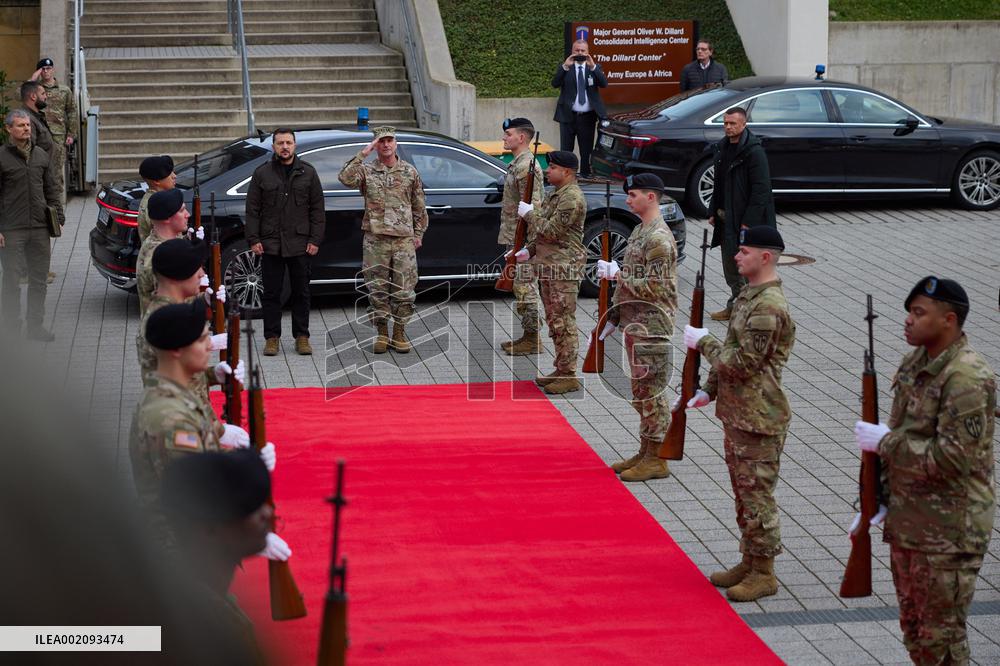 Zelensky On Surprise Visit To Germany