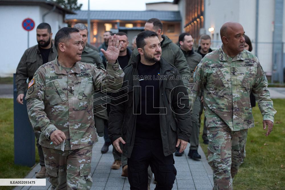 Zelensky On Surprise Visit To Germany