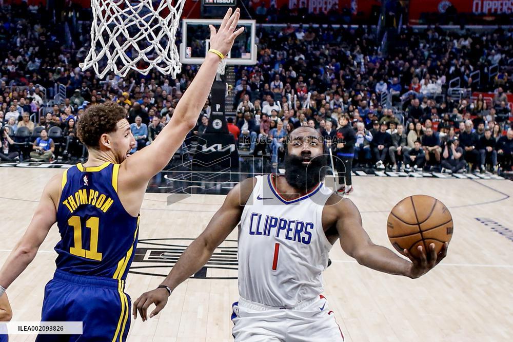 (SP)U.S.-LOS ANGELES-BASKETBALL-NBA-CLIPPERS VS WARRIORS