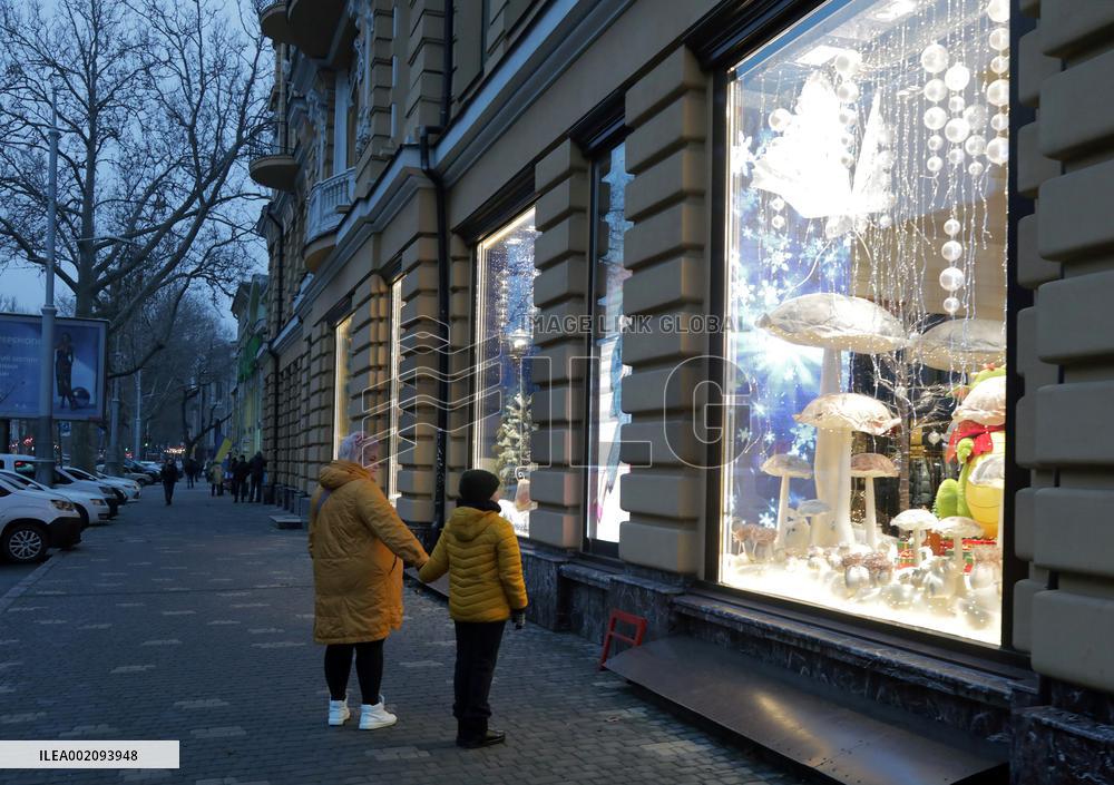 Christmas season in Odesa