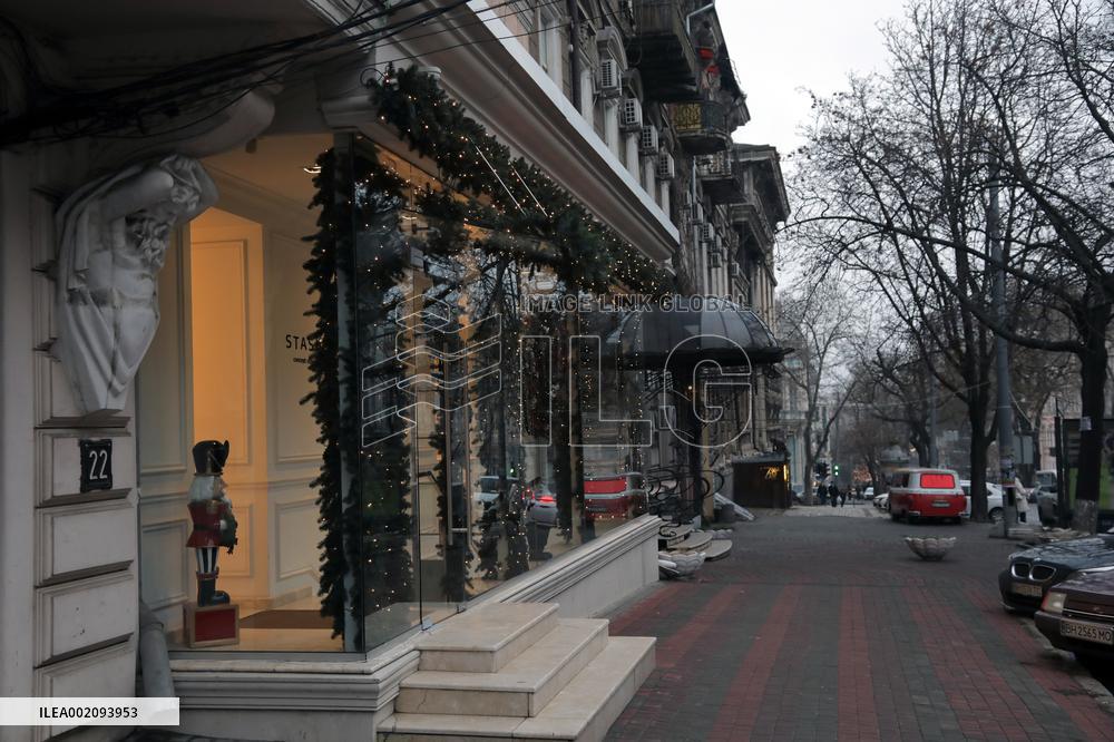 Christmas season in Odesa