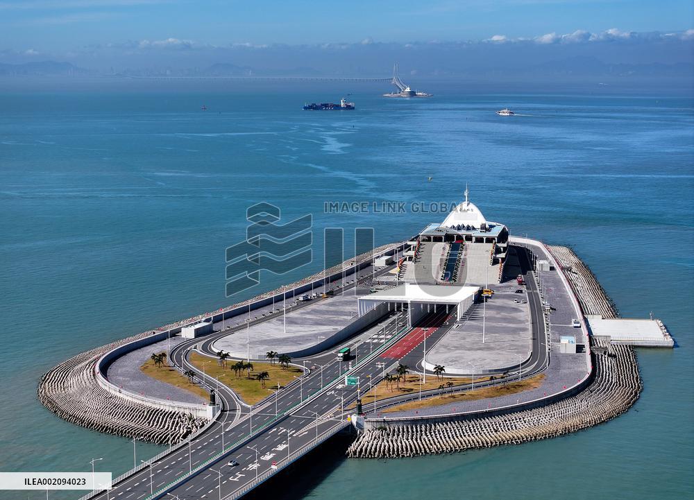 CHINA-HONG KONG-ZHUHAI-MACAO BRIDGE-TOUR (CN)
