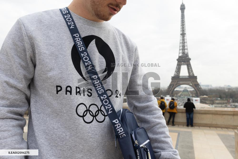 Illustrations of Paris 2024 Olympic Goodies - Paris