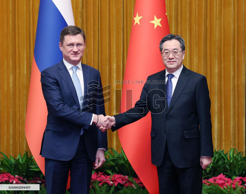 CHINA-BEIJING-DING XUEXIANG-RUSSIA-MEETING (CN)