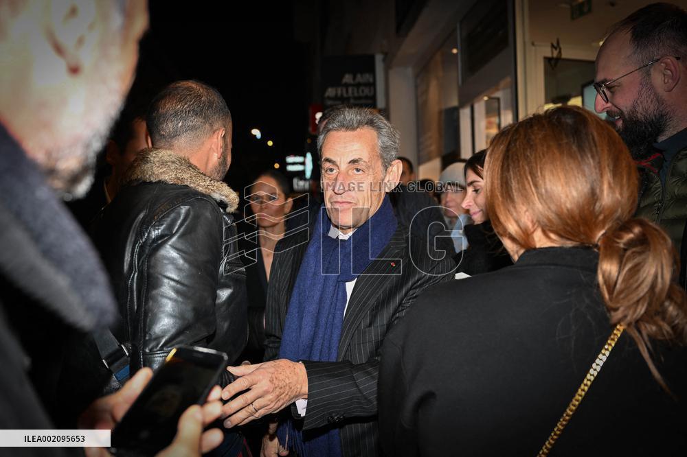 Nicolas Sarkozy Book Signing - Asnieres