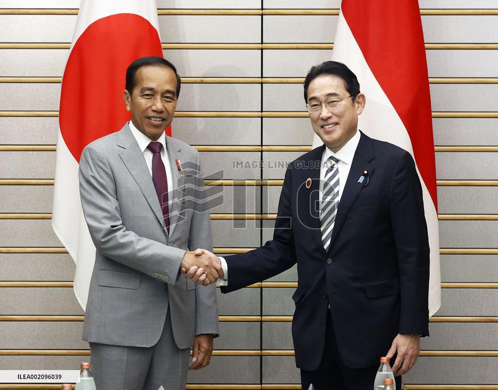 Indonesian president in Tokyo