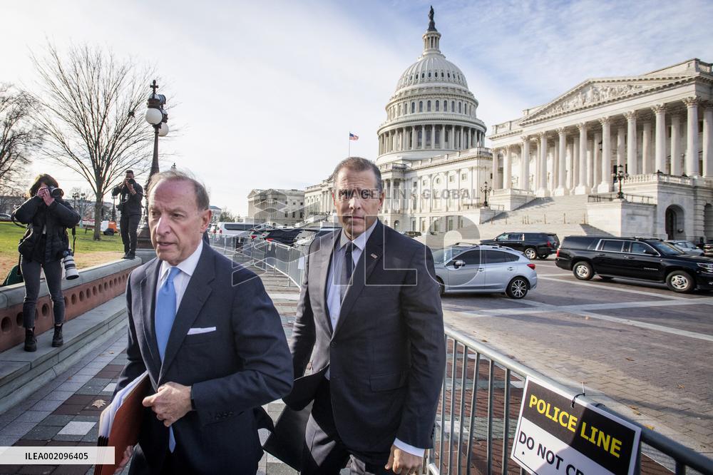 Hunter Biden offers remarks on the House GOP impeachment investigation