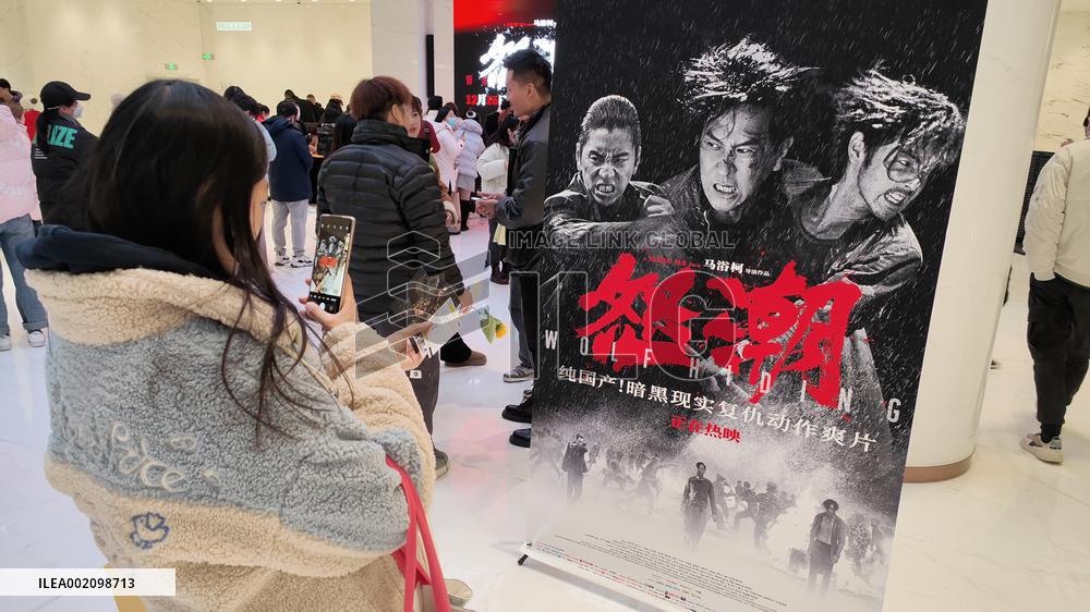 Movie Wolf Hiding Premiere in Shanghai