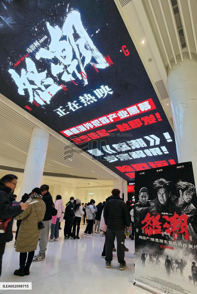 Movie Wolf Hiding Premiere in Shanghai