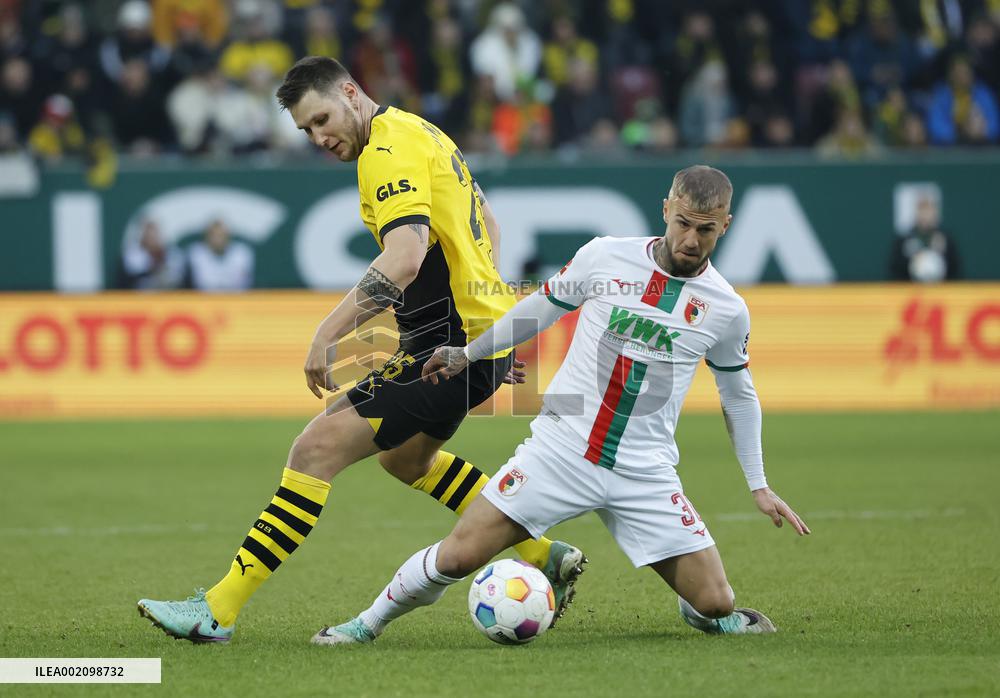 (SP)GERMANY-AUGSBURG-FOOTBALL-BUNDESLIGA-AUGSBURG VS DORTMUND