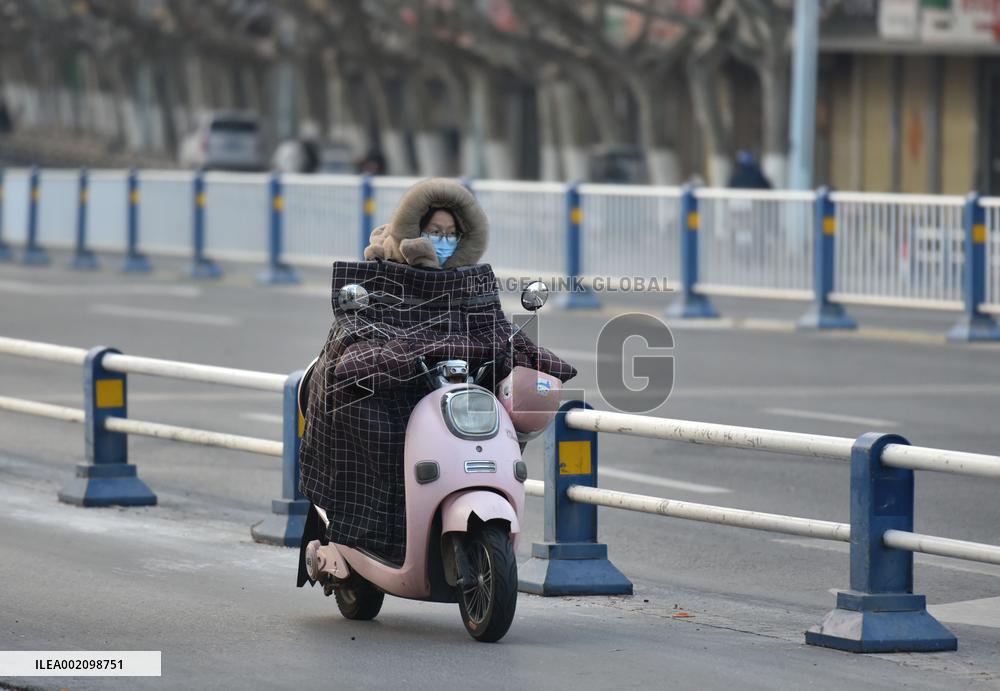 Low Temperature Yellow Alert in China