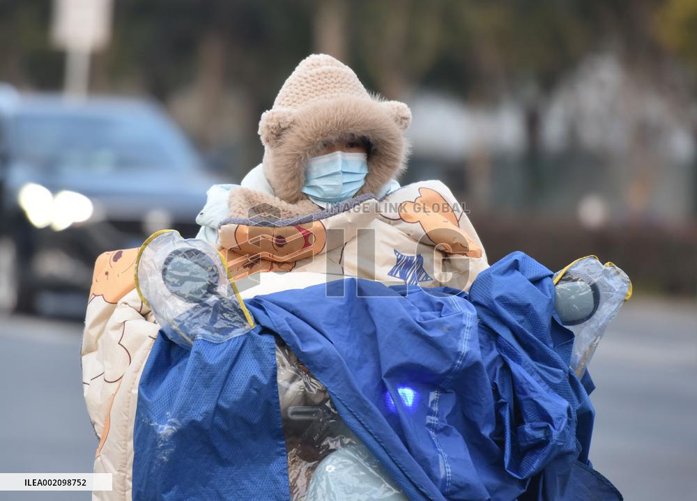 Low Temperature Yellow Alert in China