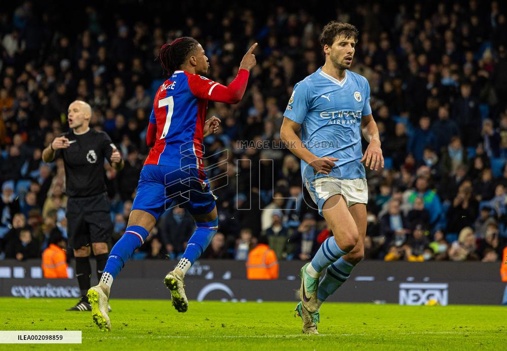 (SP)BRITAIN-MANCHESTER-FOOTBALL-ENGLISH PREMIER LEAGUE-MANCHESTER CITY VS CRYSTAL PALACE