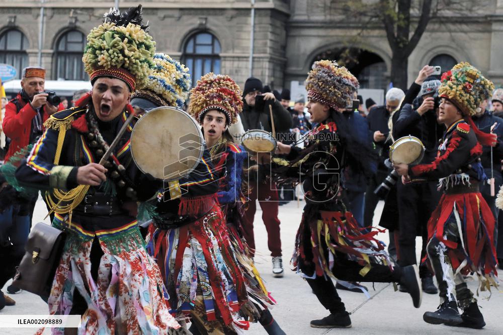ROMANIA-BUCHAREST-TRADITIONS AND CUSTOMS FESTIVAL