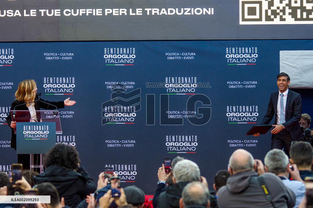 Atreju 2023 meeting in Rome