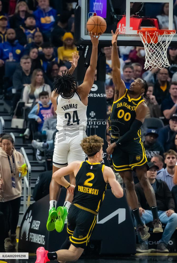 (SP)U.S.-SAN FRANCISCO-BASKETBALL-NBA