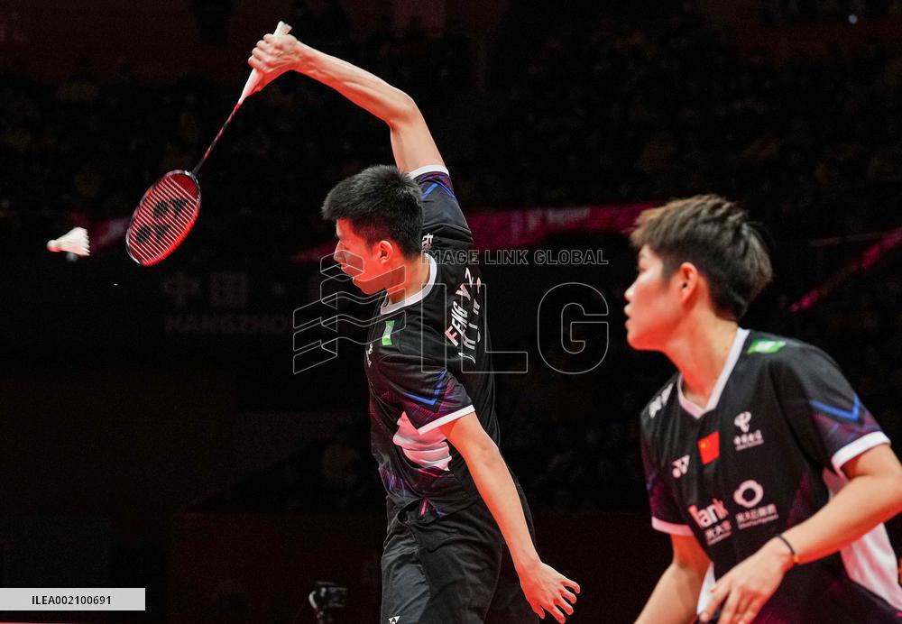 (SP)CHINA-HANGZHOU-BADMINTON-WORLD TOUR FINALS-MIXED DOUBLES(CN)