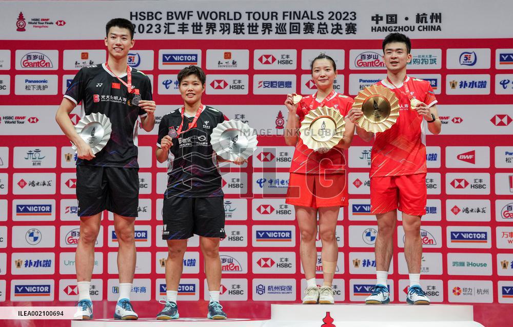 (SP)CHINA-HANGZHOU-BADMINTON-WORLD TOUR FINALS-MIXED DOUBLES(CN)