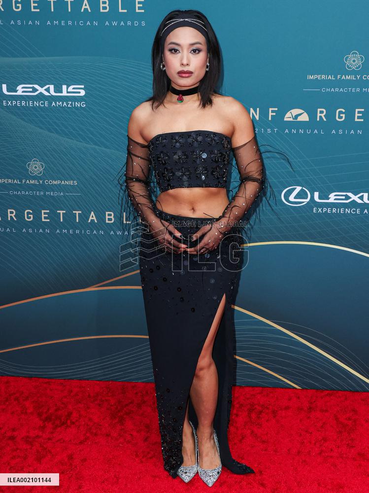 21st Annual Unforgettable Gala Asian American Awards - LA