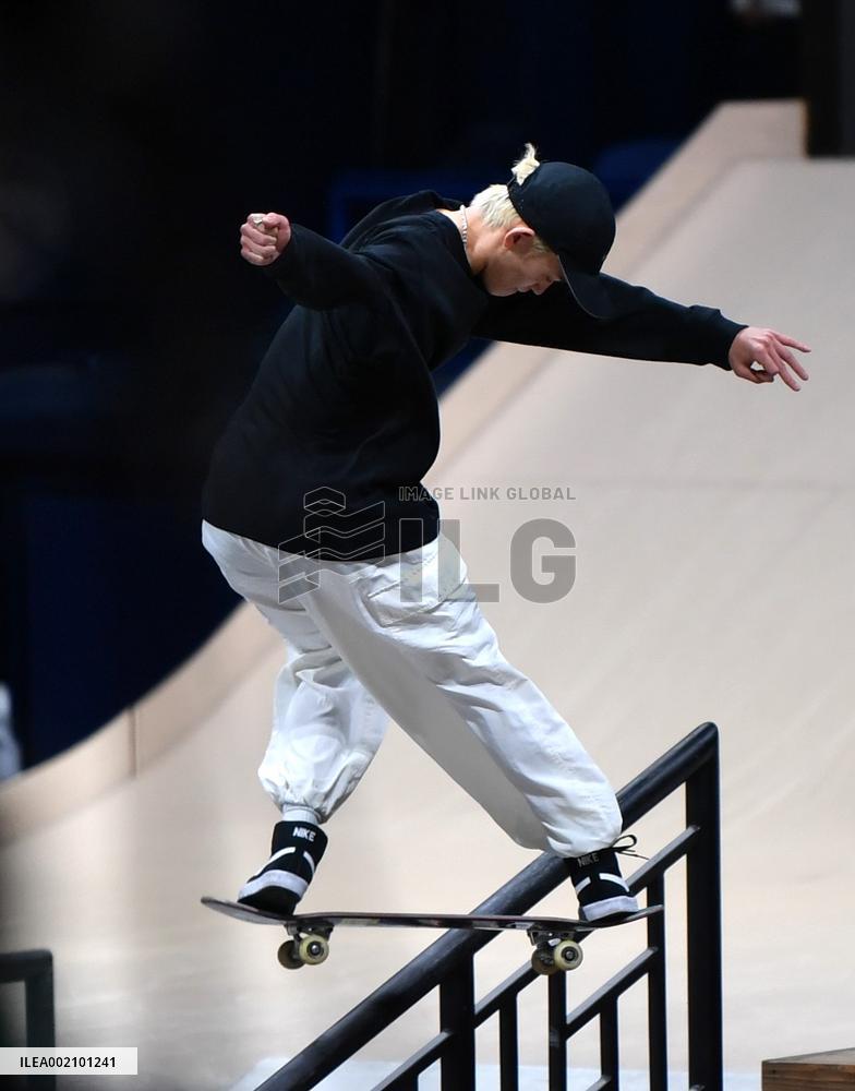 (SP)JAPAN-TOKYO-STREET SKATEBOARDING WORLD CHAMPIONSHIPS-MEN'S STREET-FINAL