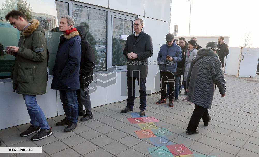 SERBIA-BELGRADE-EXTRAORDINARY PARLIAMENTARY ELECTION