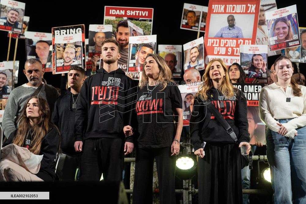 Protest after IDF Admits to Accidentally Killing Of Three Hostages - Gaza