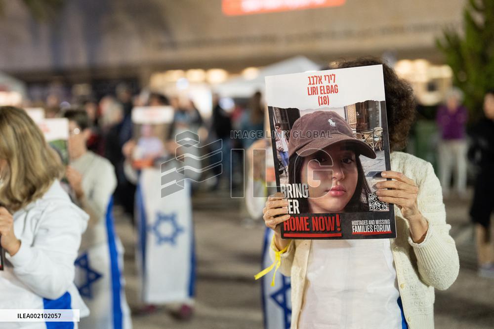 Protest after IDF Admits to Accidentally Killing Of Three Hostages - Gaza