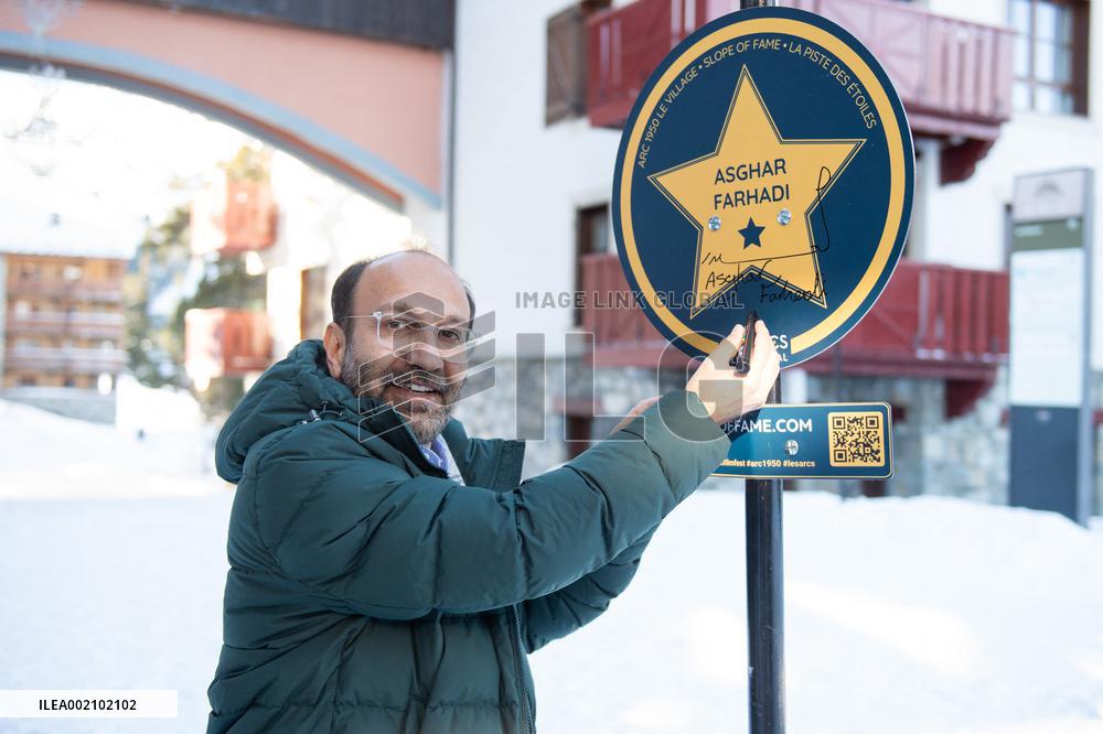 Les Arcs Asghar Farhadi Slope of Fame
