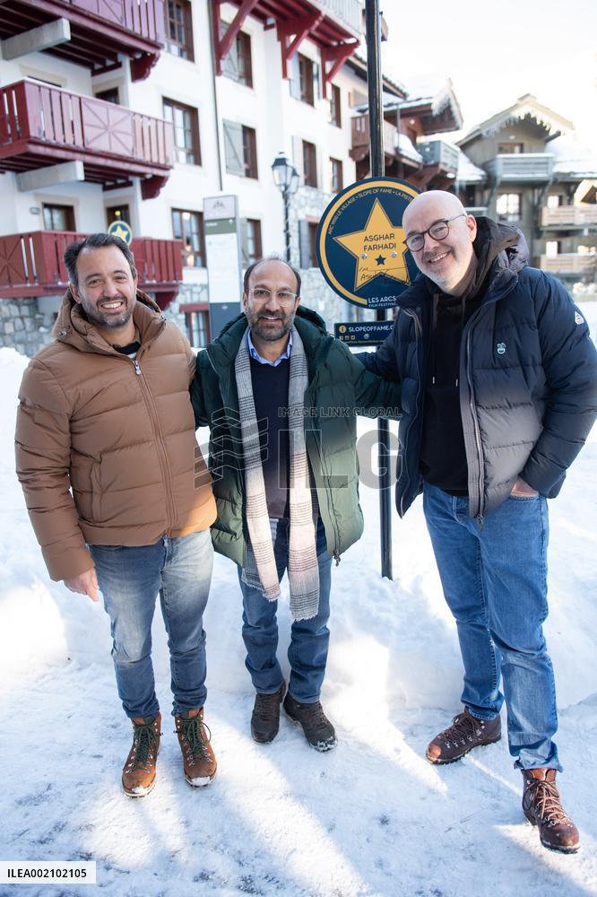 Les Arcs Asghar Farhadi Slope of Fame
