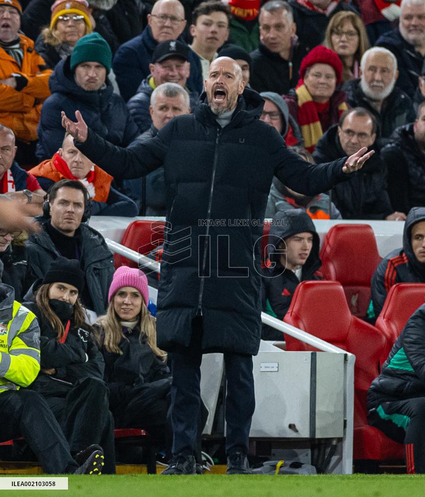 (SP)BRITAIN-LIVERPOOL-FOOTBALL-ENGLISH PREMIER LEAGUE-LIVERPOOL VS MANCHESTER UNITED